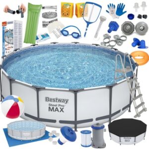 26w1 Basen Stelażowy Pro Max 457x122cm Bestway 56438