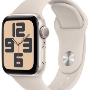 Apple Watch SE (2.gen) 40mm GPS , Starlight - księżycowa poświata
