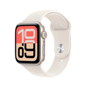 Apple Watch SE 3 GPS 44mm Aluminium Case Starlight Sport Band - M/L