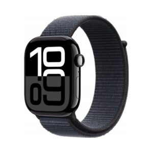 Apple Watch Series 10 4G 46mm Czarny (Czarny Pasek Nylonowy)