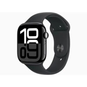Apple Watch Series 10 GPS + Cellular 42mm czarny z paskiem S/M