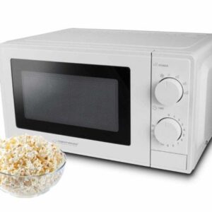 BIAŁA KUCHENKA MIKROFALOWA MIKROFALÓWKA WOLNOSTOJĄCA 20L 1100W