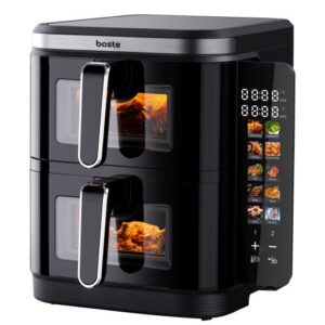 BOSTE FRYTKOWNICA BEZTŁUSZCZOWA AIRFRYER 11L 2800W MOCNA 10 PROGRAMÓW DUŻA