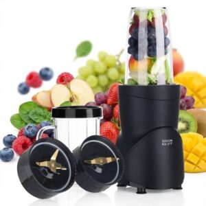 Blender Kielichowy do Smoothie Koktajli 1200w 4 Bidony Przenośny Zestaw