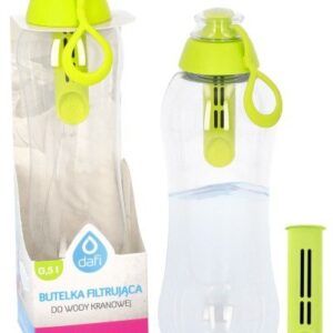Butelka filtrująca Dafi 500ml limonkowa + 2 FILTRY
