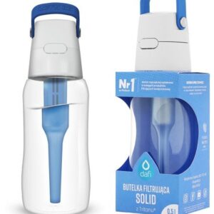 Butelka filtrująca Dafi SOLID 0,5l NIEBIESKA / SZAFIROWA