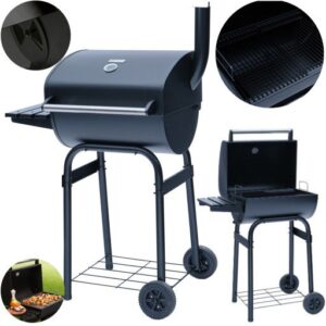 DUŻY GRILL OGRODOWY LANDGRAF + PÓŁKI + POPIELNIK