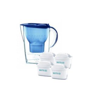 Dzbanek filtrujący Brita Marella 2,4 l niebieski + 4 wkłady filtrujące