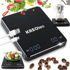 ELEKTRONICZNA WAGA KUCHENNA 0,1G DO 3000G PRECYZYJNA Z WYŚWIETLACZEM