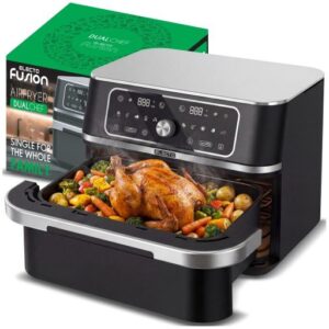 FRYTKOWNICA BEZTŁUSZCZOWA AIR FRYER 3100w FRYTOWNICA DUŻA 10L 12 PROGRAMÓW