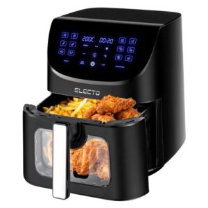 FRYTKOWNICA BEZTŁUSZCZOWA AIR FRYER FRYTOWNICA DUŻA 8L 2000W 14 PROGRAMÓW