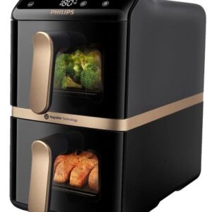 FRYTKOWNICA BEZTŁUSZCZOWA PHILIPS AirFryer Ovi Dual NA462/70 2750W 10L