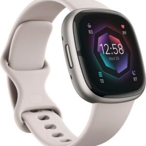 Fitbit Sense 2 Lunar White/Platinum