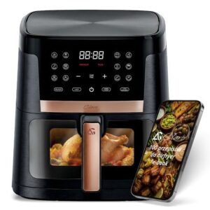 Frytkownica beztłuszczowa 2000W | Air Fryer Claro Uno | 14 programów 8L XXL