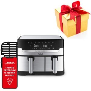 Frytkownica beztłuszczowa Tefal Grill EY905D 8.3l dwukomorowa Air Fryer