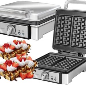 GOFROWNICA MPM MGO-13 DUŻA MOC 1400W 2 GOFRY NON-STICK