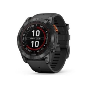 Garmin Fenix 7 Pro Solar (No Wi-Fi) czarny z czarnym paskiem (010-02777-02)