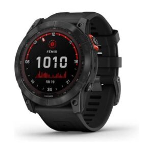 Garmin fenix 7X - Solar Edition Slate grey with black band
