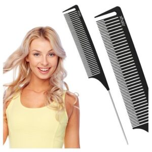 Grzebień do Pasemek i Balayage z szpikulcem Grzebyk do koloryzacji włosów