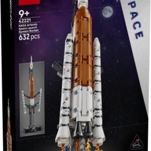 KLOCKI LEGO TECHNIC 42221 Rakieta SLS NASA Artemis, zestaw dla dzieci +9