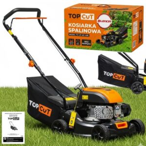 KOSIARKA SPALINOWA DO TRAWY TOP CUT BEZ NAPĘDU 149CC 40CM 45L LEKKA ZWROTNA