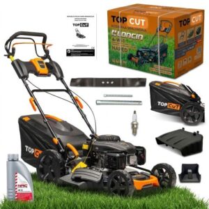 KOSIARKA SPALINOWA Z NAPĘDEM DO TRAWY SILNIK LONCIN 196CC 51CM MOCNA 5,4KM