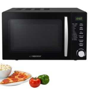 KUCHENKA MIKROFALOWA MIKROFALÓWKA MOCNA 20L 1200W 14 programów GRILL CZARNA