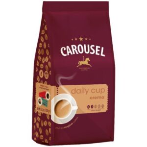 Kawa Zarnista Mieszana Carousel Coffee Daily Cup Crema 1 kg / 1000 g