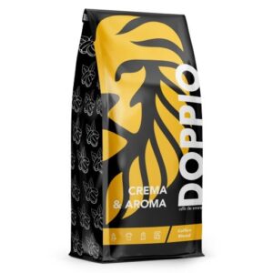 Kawa ziarnista 1kg DOPPIO CREMA - ŚWIEŻO PALONA +GRATIS