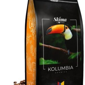 Kawa ziarnista 1kg KOLUMBIA 100% ARABICA Świeżo Palona do ekspresu + GRATIS