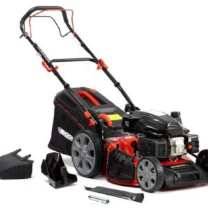 Kosiarka spalinowa Hortmasz z napędem / 51 cm, 196 cm3, 4w1, żeliwna tuleja