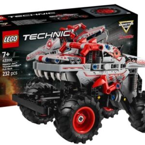 LEGO TECHNIC 42200 Monster Jam ThunderROARus Pull-Back, zestaw klocków +7 l
