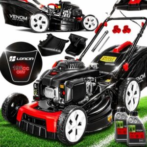 MOCNA KOSIARKA SPALINOWA Z NAPĘDEM 53CM SILNIK LONCIN 196CC NOWY MODEL 9W1
