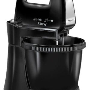 Mikser ręczny MPM MMR-20Z/C 750W misa obrotowa 3l 5 prędkości czarny