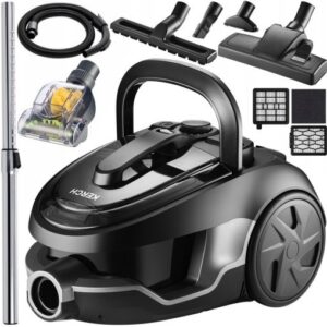ODKURZACZ CYKLONOWY BEZWORKOWY KERCH MASTER 4000W 2.5L +TURBOSZCZOTKA