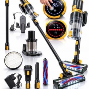 ODKURZACZ PIONOWY BEZPRZEWODOWY 2W1 MD CYKLONOWY 25,9V RIWALL CARPETTO-ROYA