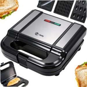 OPIEKACZ DO KANAPEK PANINI GRILL TOSTER ELEKTRYCZNY GOFROWNICA ORZESZKI 4W1