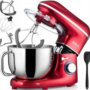 ROBOT KUCHENNY PLANETARNY MIKSER Z MISĄ KERCH MYCHEF 4000W RED 6,2L
