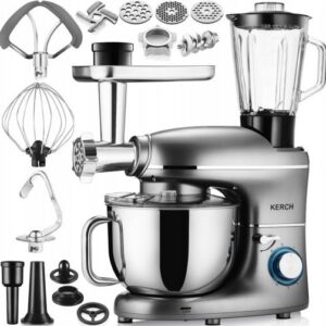 ROBOT KUCHENNY PLANETARNY MIKSER Z MISĄ KERCH ROTARY 4000W GREY 6,2L