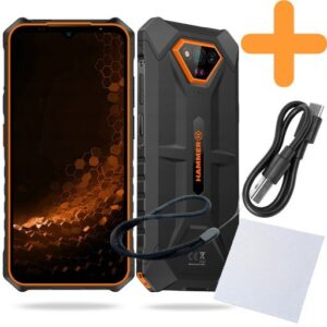 SMARTFON HAMMER IRON V 4G PANCERNY 12/64GB WODOODPORNY ŚCIERECZKA ZESTAW