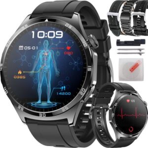 SMARTWATCH EKG CIŚNIENIE GLUKOZA AMOLED ROZMOWY PL