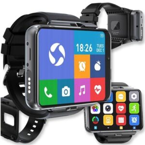 SMARTWATCH ZEGAREK WATCH ROZMOWY CZARNY GPS SIM LOKALIZATOR AMOLED MĘSKI PL