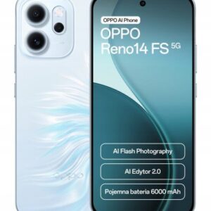 Smartfon OPPO Reno14 FS 5G 12 GB / 512 GB Niebieski
