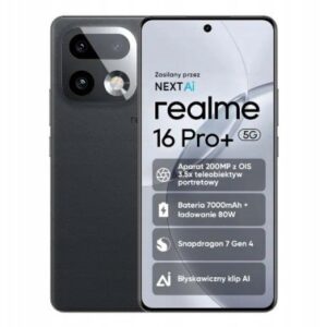 Smartfon Realme 16 Pro+ 12GB / 512GB 5G Szary