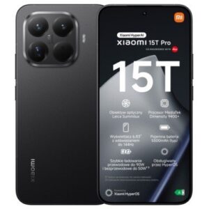 Smartfon XIAOMI 15T Pro 5G 12/512GB 6.83" 144Hz Czarny