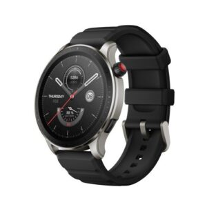 Smartwatch Amazfit GTR 4 BLACK ZEGAREK SPORTOWY GPS MONITOR TĘTNA SpO2