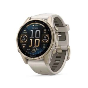 Smartwatch Garmin Fenix 8 AMOLED Sapphire Soft złoty