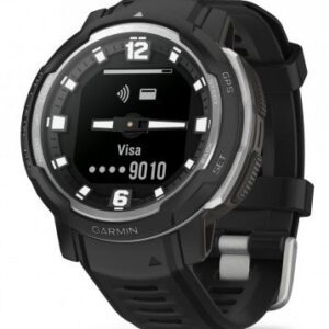 Smartwatch Garmin Instinct Crossover Czarnosrebrny
