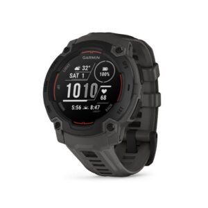 Smartwatch Garmin Instinct E 45mm Czarny z paskiem czarnym 010-02933-00