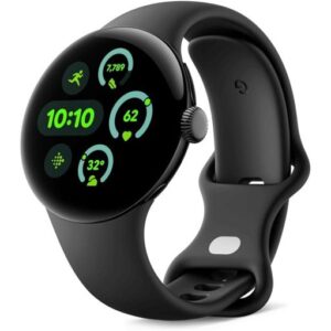 Smartwatch Google Pixel Watch 3 45mm LTE koperta Czarny mat pasek Czarny -